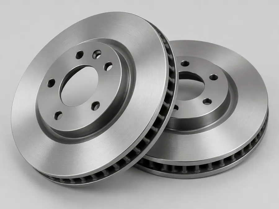 Representative automotive vented brake rotors