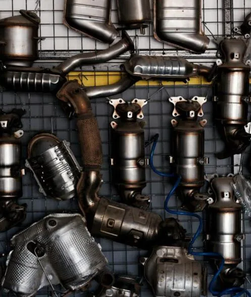 Representative automotive catalytic converters